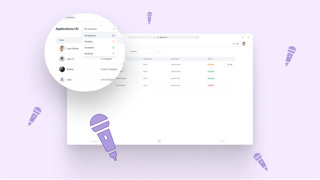 Amazing Feature Updates: Sched’s Conference Management Software Just Got Better! 5 An Exampe Of Our New Conference Management Software The CallForSpeakers Tool