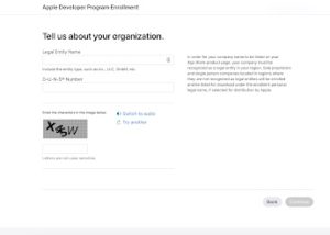 Applying For Developer Accounts 4 Tell Us About Your Org