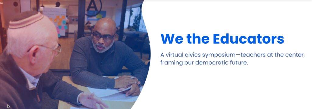 How Civic Spirit Used Sched To Create Community 2 We The Educators Banner