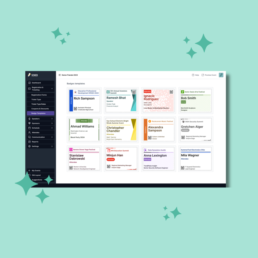 Seamless Event Planning: How Our Newest Features Can Save You Time &Amp; Hassle 5 Badge Printing