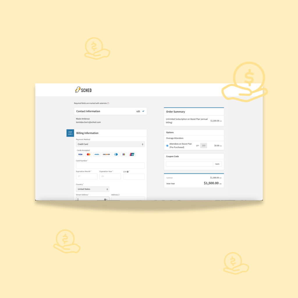 Seamless Event Planning: How Our Newest Features Can Save You Time &Amp; Hassle 9 Billing Integration
