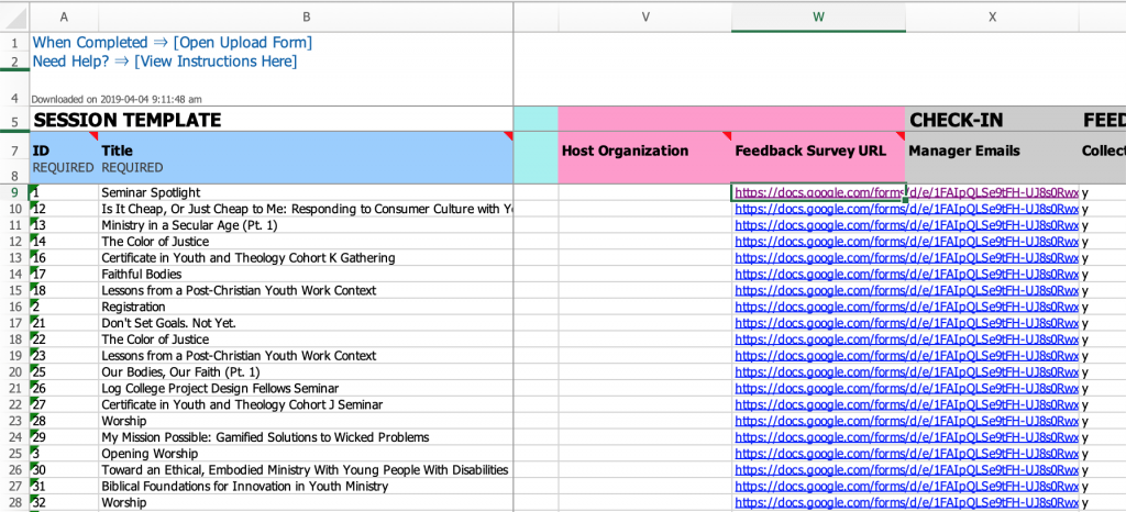 Collecting Feedback With Surveys 15 Column W