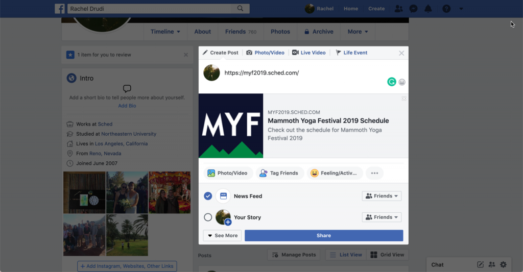 Branding Your Mobile App 3 Facebook Share