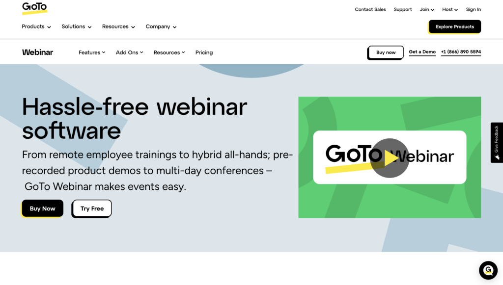 14 Best Virtual Event Software Platforms In 2025 10 Goto Webinar