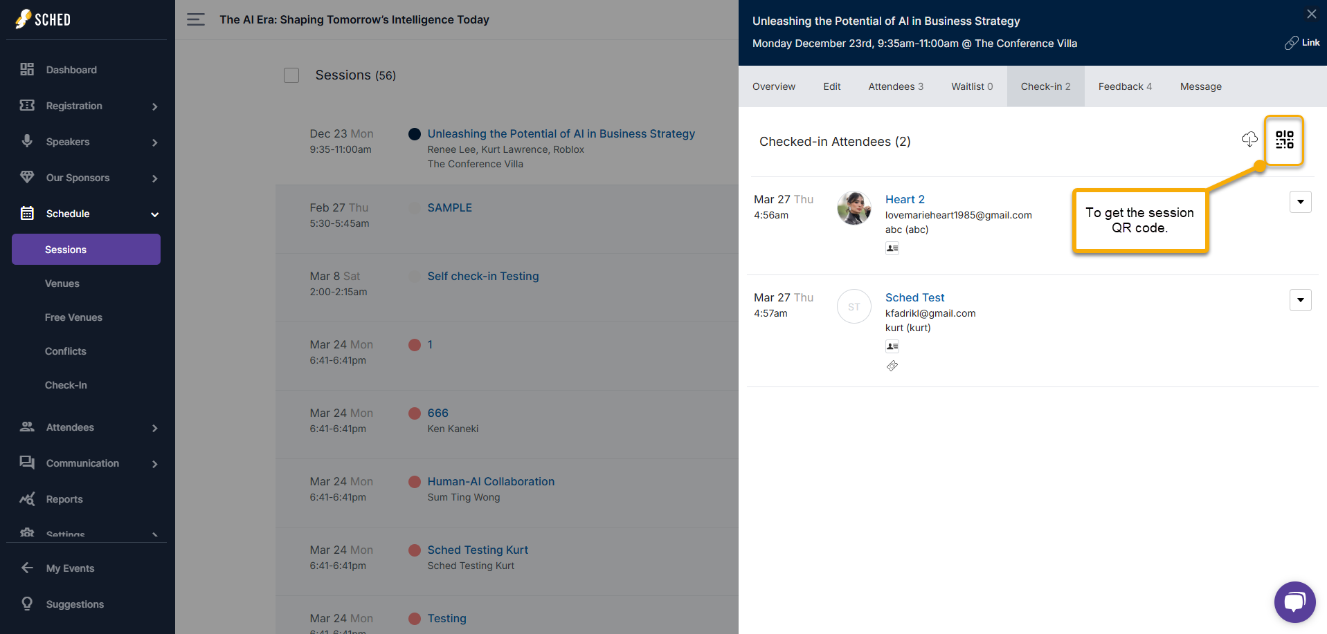 Event &Amp; Session CheckIn Guide 5 Image 9