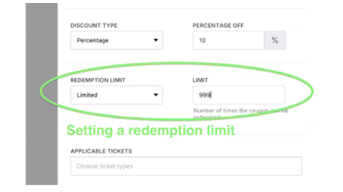 Redemptionlimit