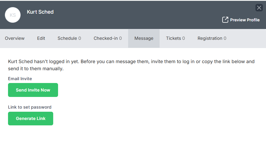 Welcome Invites 9 Resend Invite Or Generate Reset Link