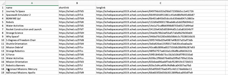 Data 3 Session Links