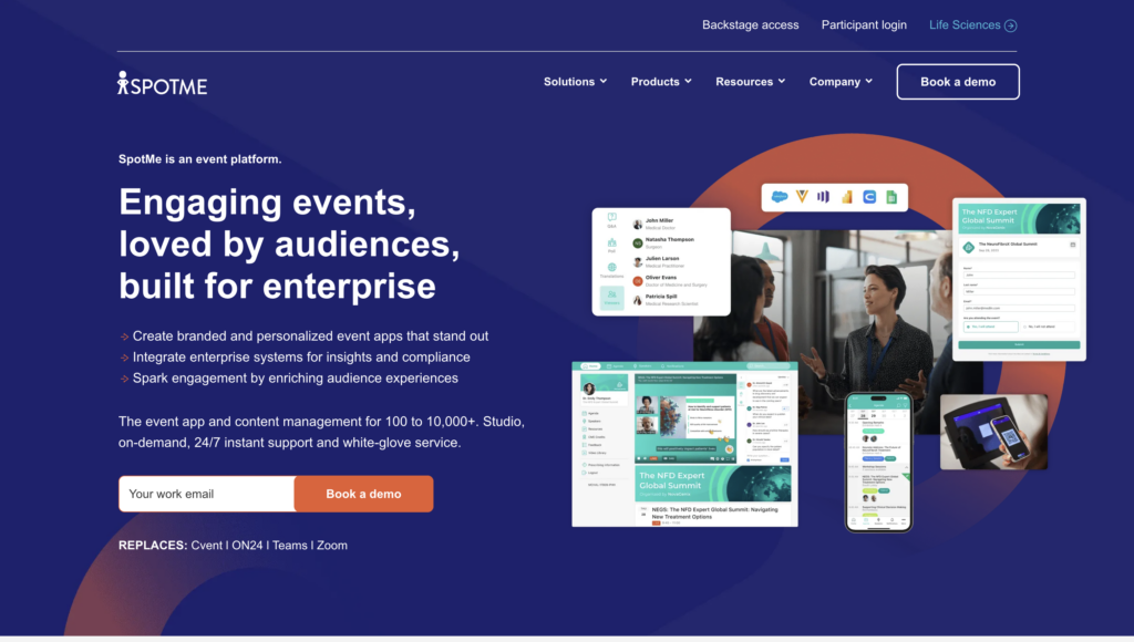 14 Best Virtual Event Software Platforms In 2025 7 Spotme 1